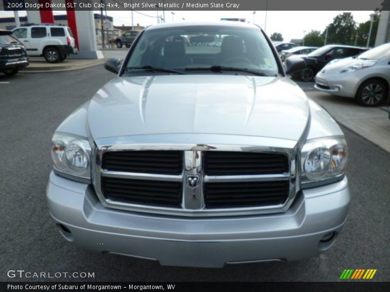 Bright Silver Metallic / Medium Slate Gray 2006 Dodge Dakota SLT Club Cab 4x4