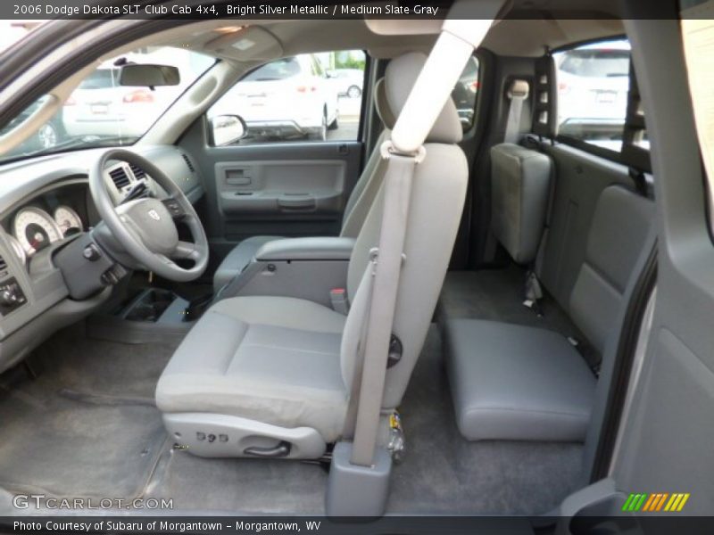 Bright Silver Metallic / Medium Slate Gray 2006 Dodge Dakota SLT Club Cab 4x4