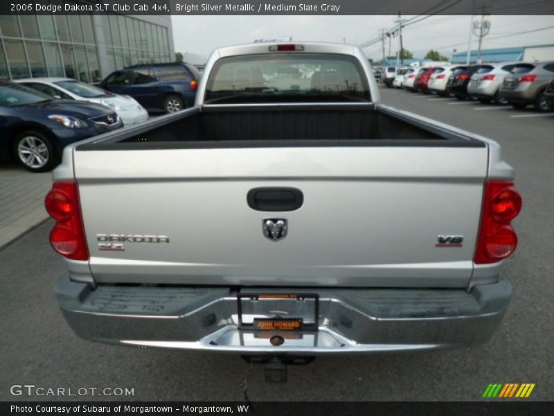 Bright Silver Metallic / Medium Slate Gray 2006 Dodge Dakota SLT Club Cab 4x4