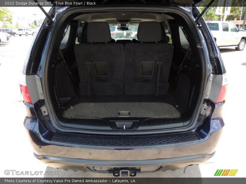 True Blue Pearl / Black 2012 Dodge Durango SXT
