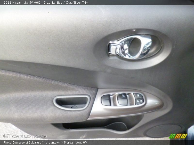 Graphite Blue / Gray/Silver Trim 2012 Nissan Juke SV AWD