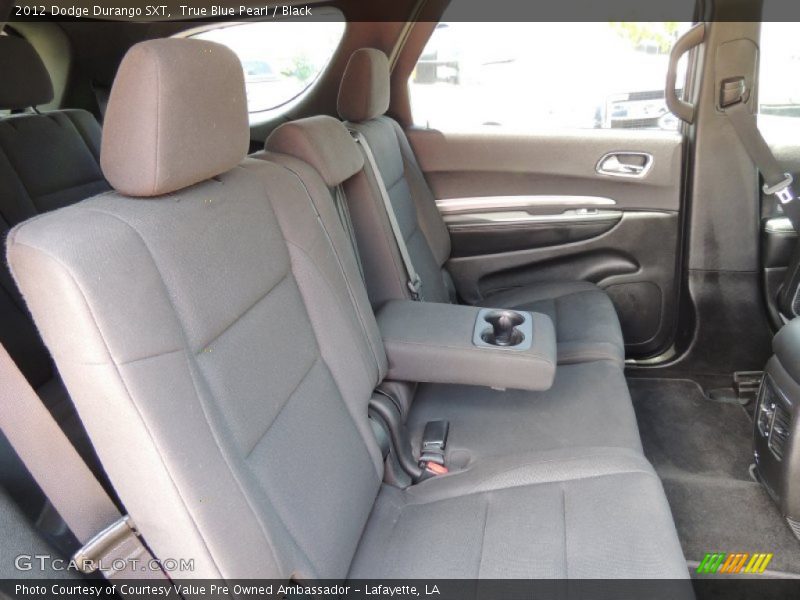 True Blue Pearl / Black 2012 Dodge Durango SXT