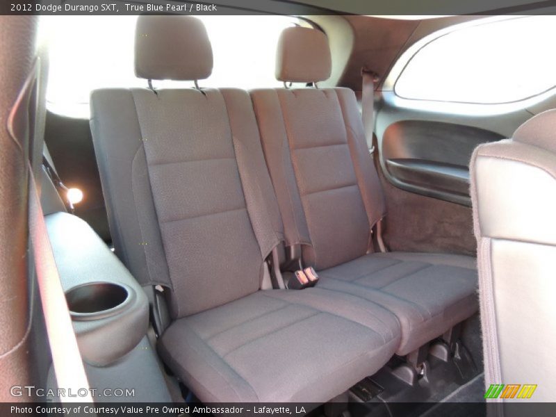 True Blue Pearl / Black 2012 Dodge Durango SXT