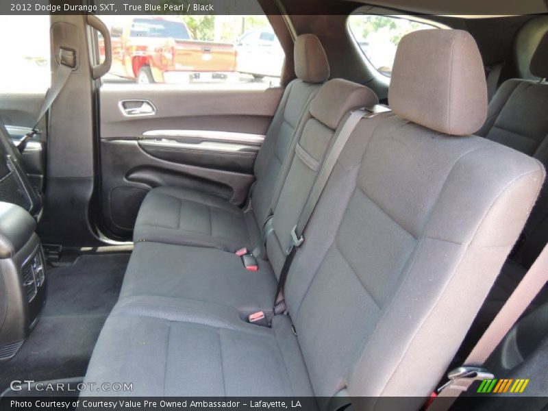 True Blue Pearl / Black 2012 Dodge Durango SXT