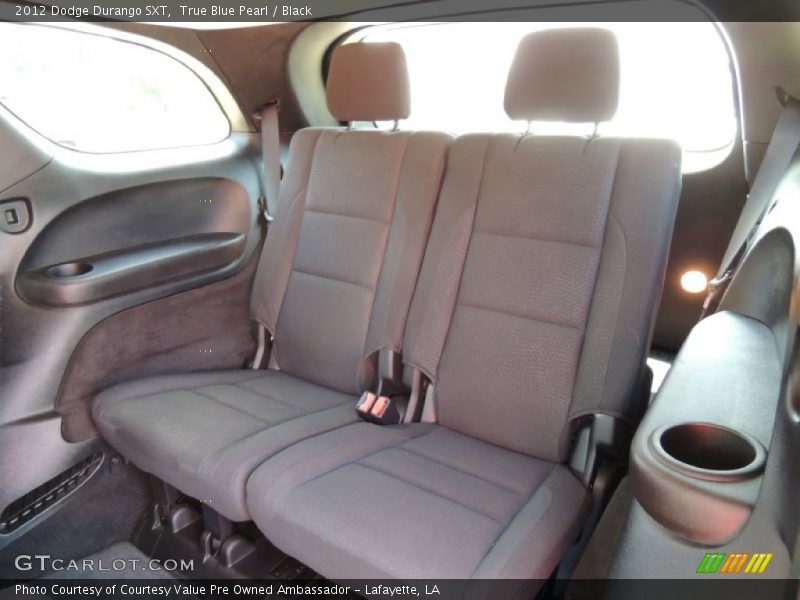 True Blue Pearl / Black 2012 Dodge Durango SXT