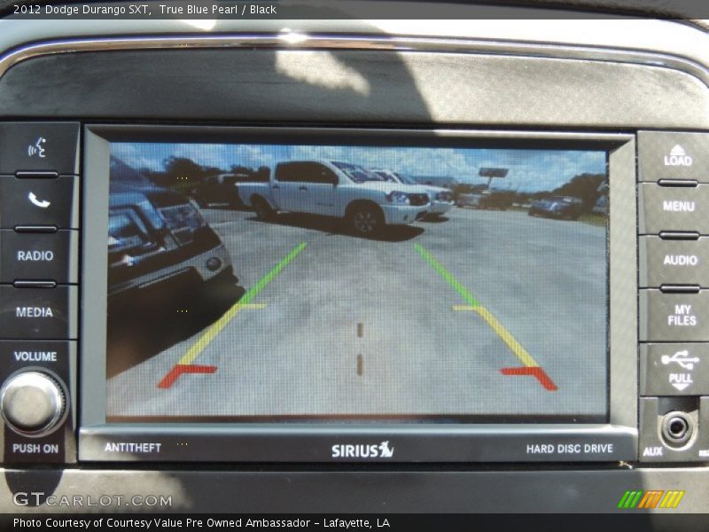 True Blue Pearl / Black 2012 Dodge Durango SXT