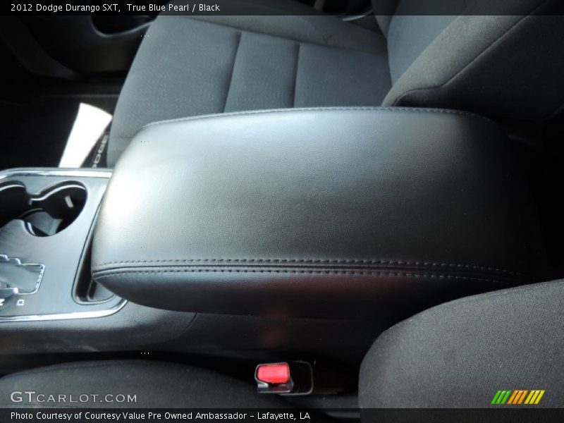 True Blue Pearl / Black 2012 Dodge Durango SXT