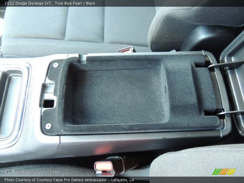 True Blue Pearl / Black 2012 Dodge Durango SXT