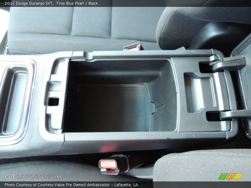 True Blue Pearl / Black 2012 Dodge Durango SXT