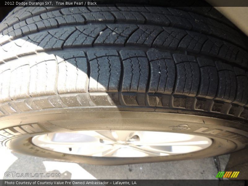 True Blue Pearl / Black 2012 Dodge Durango SXT