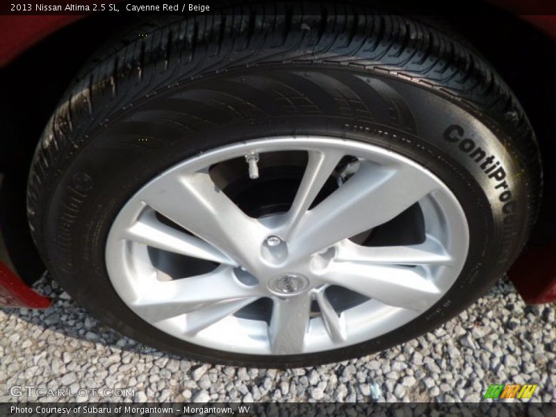 Cayenne Red / Beige 2013 Nissan Altima 2.5 SL