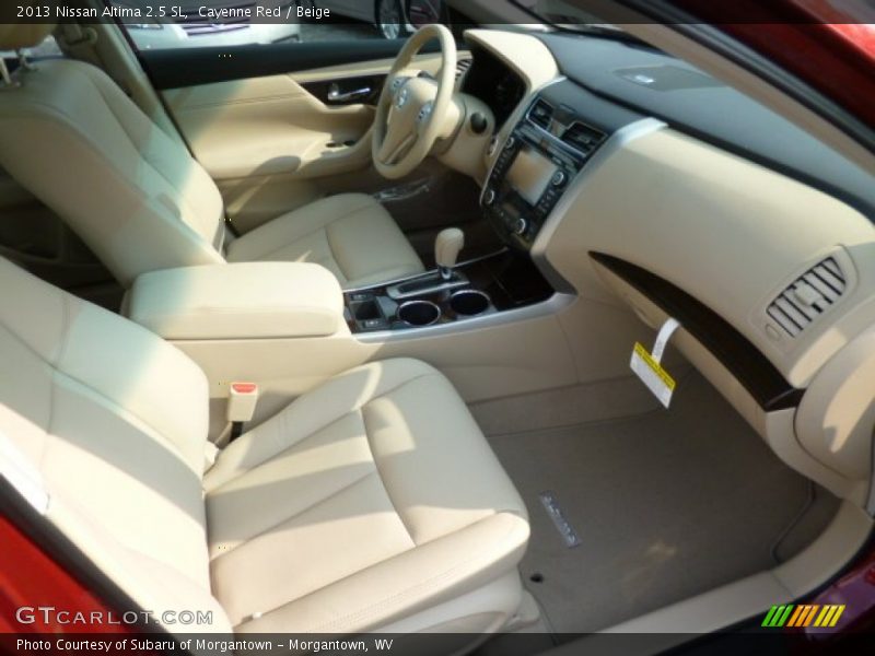 Cayenne Red / Beige 2013 Nissan Altima 2.5 SL