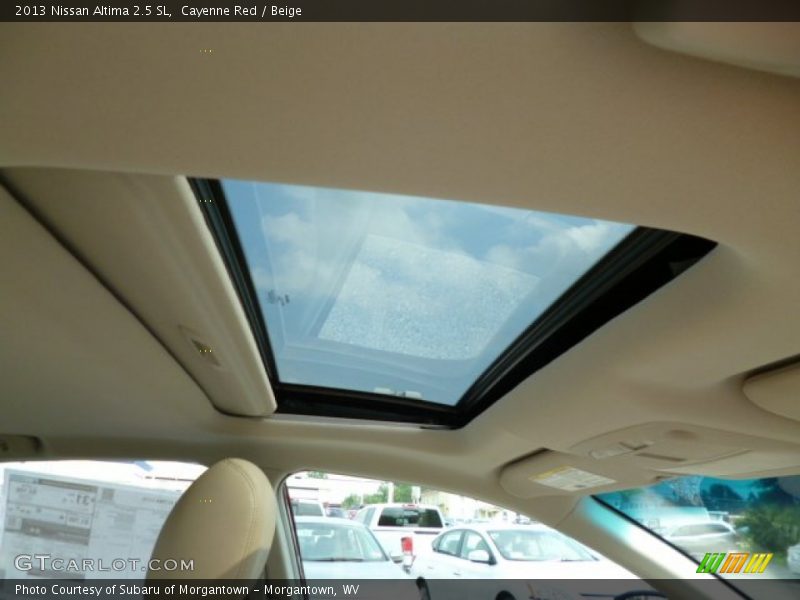 Cayenne Red / Beige 2013 Nissan Altima 2.5 SL