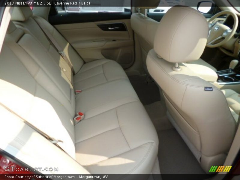 Cayenne Red / Beige 2013 Nissan Altima 2.5 SL