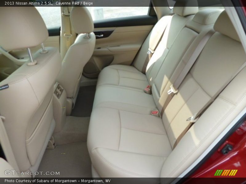 Cayenne Red / Beige 2013 Nissan Altima 2.5 SL