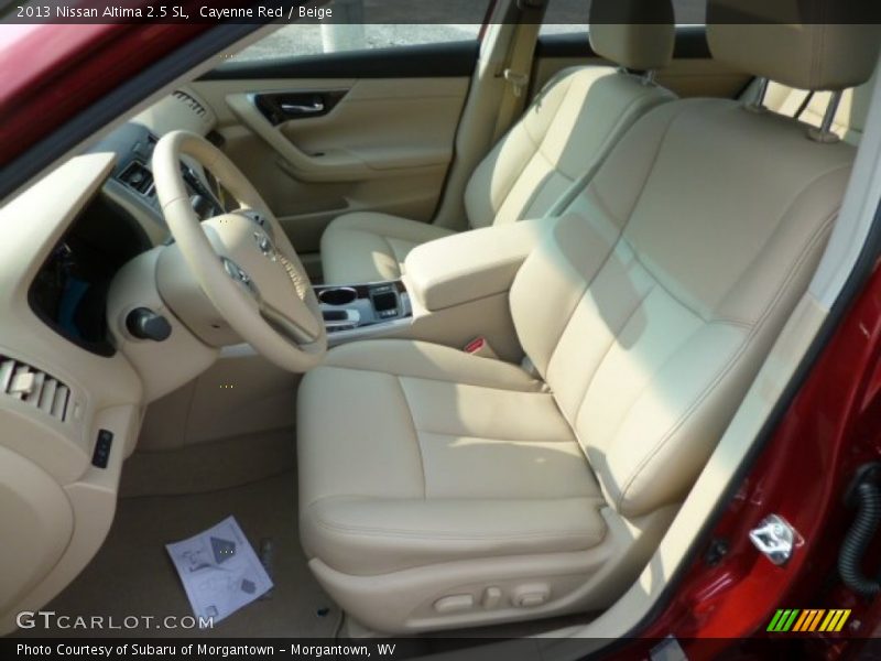 Cayenne Red / Beige 2013 Nissan Altima 2.5 SL