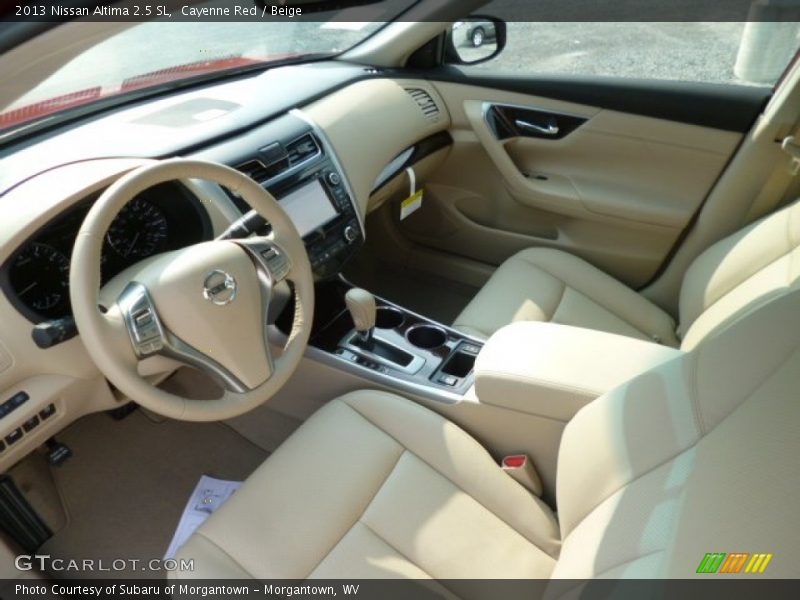 Cayenne Red / Beige 2013 Nissan Altima 2.5 SL