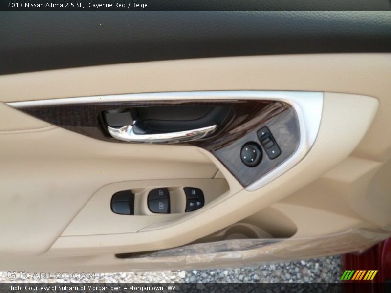 Cayenne Red / Beige 2013 Nissan Altima 2.5 SL