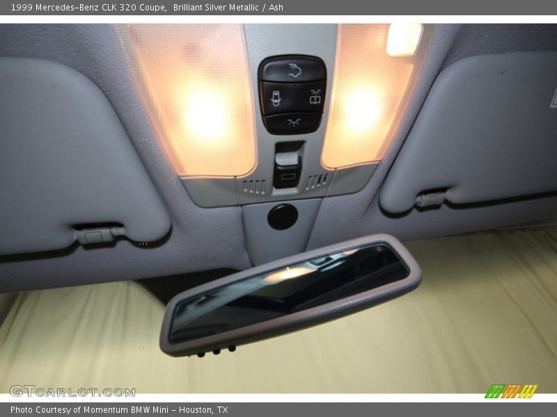 Brilliant Silver Metallic / Ash 1999 Mercedes-Benz CLK 320 Coupe