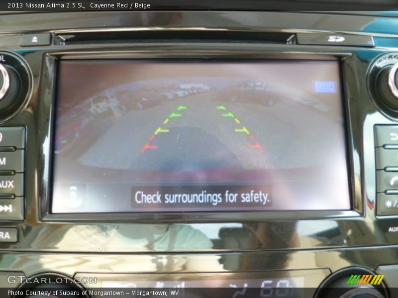 Cayenne Red / Beige 2013 Nissan Altima 2.5 SL