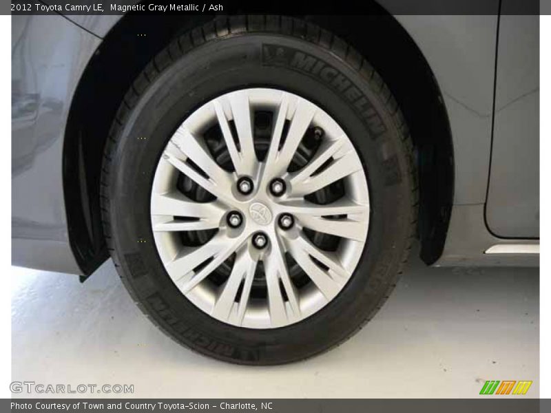 Magnetic Gray Metallic / Ash 2012 Toyota Camry LE