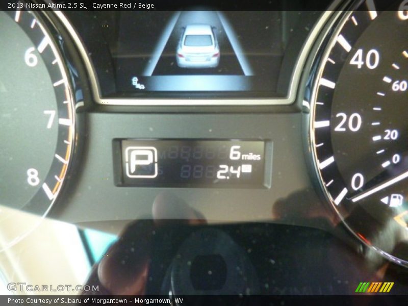 Cayenne Red / Beige 2013 Nissan Altima 2.5 SL