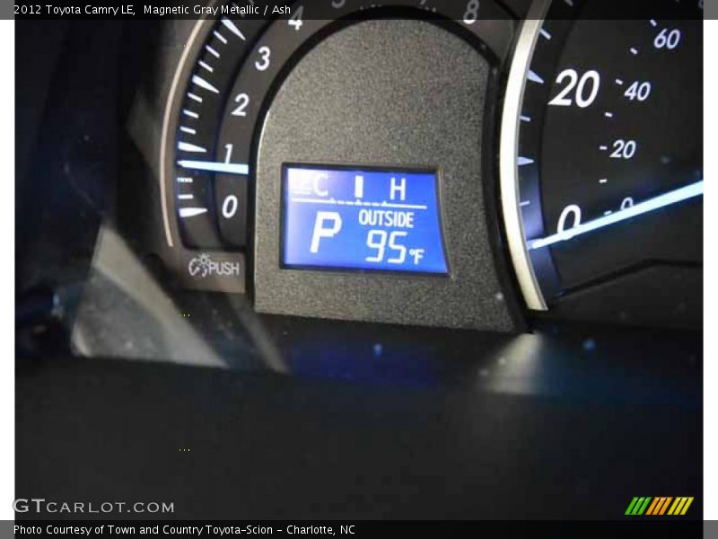 Magnetic Gray Metallic / Ash 2012 Toyota Camry LE