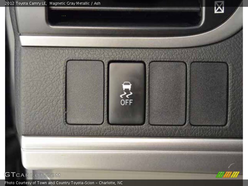 Magnetic Gray Metallic / Ash 2012 Toyota Camry LE