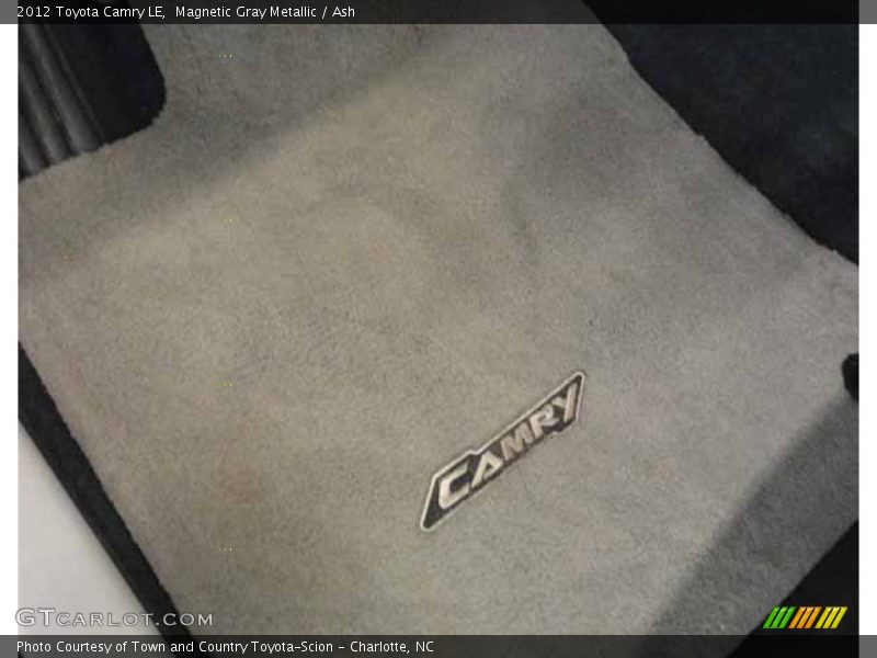 Magnetic Gray Metallic / Ash 2012 Toyota Camry LE
