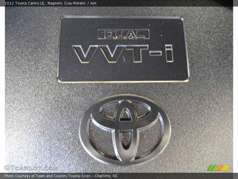 Magnetic Gray Metallic / Ash 2012 Toyota Camry LE