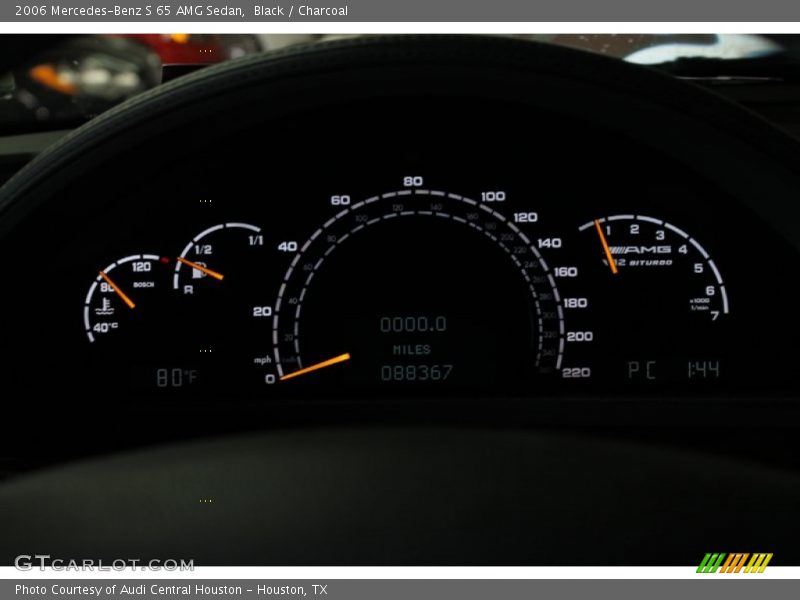  2006 S 65 AMG Sedan 65 AMG Sedan Gauges