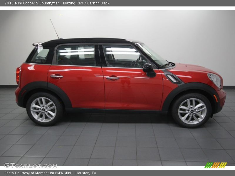 Blazing Red / Carbon Black 2013 Mini Cooper S Countryman