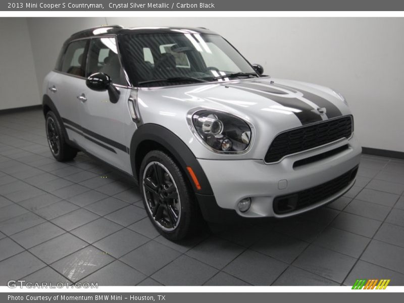 Crystal Silver Metallic / Carbon Black 2013 Mini Cooper S Countryman