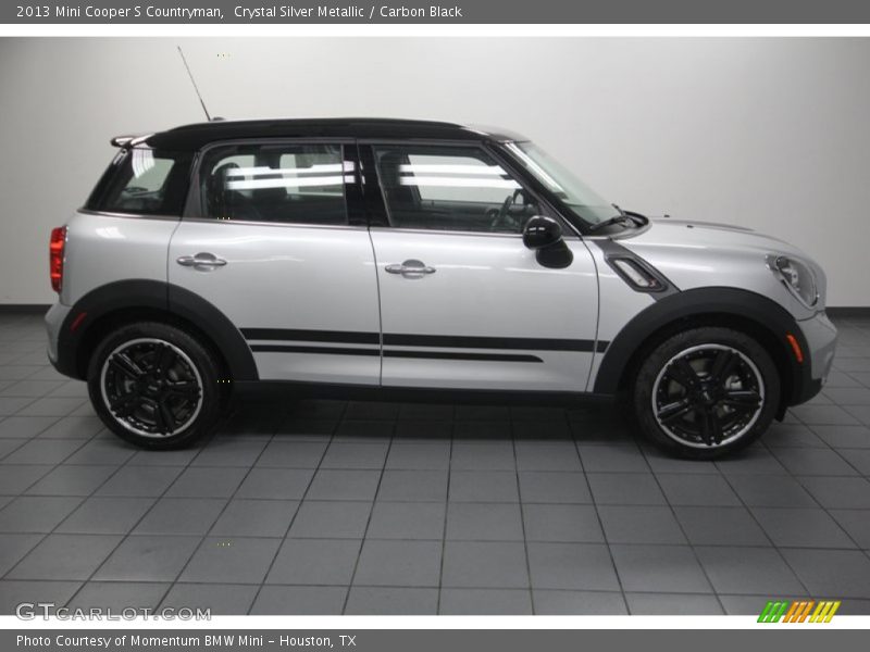 Crystal Silver Metallic / Carbon Black 2013 Mini Cooper S Countryman