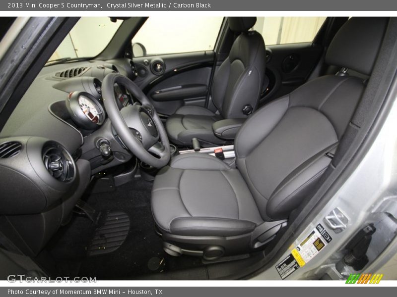 Crystal Silver Metallic / Carbon Black 2013 Mini Cooper S Countryman