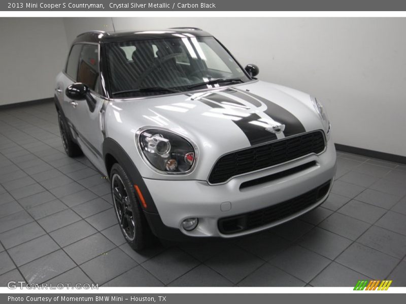 Crystal Silver Metallic / Carbon Black 2013 Mini Cooper S Countryman
