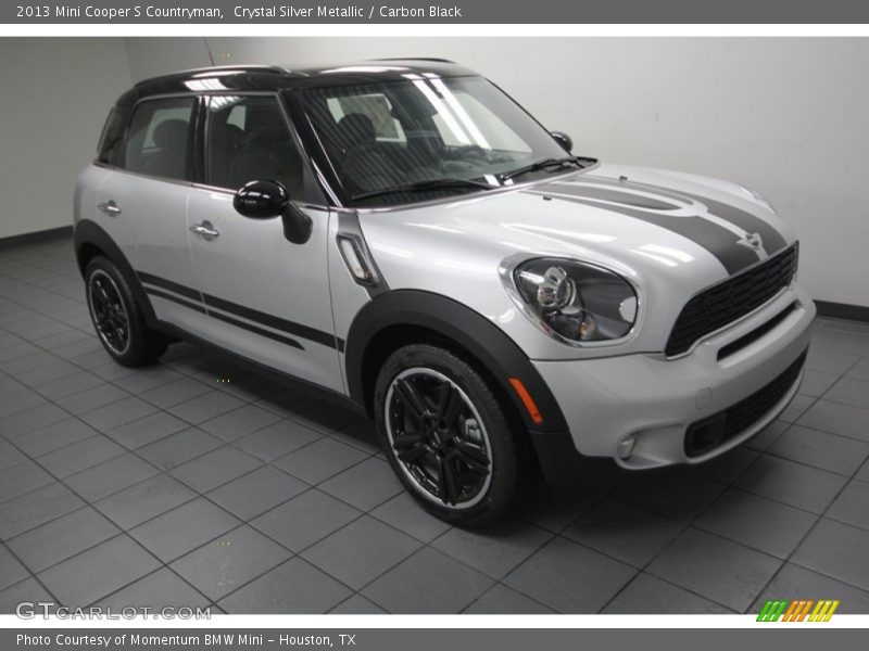 Crystal Silver Metallic / Carbon Black 2013 Mini Cooper S Countryman