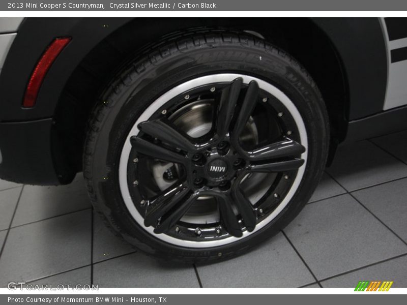 Crystal Silver Metallic / Carbon Black 2013 Mini Cooper S Countryman