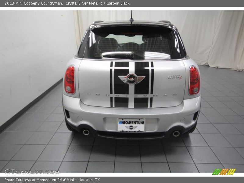 Crystal Silver Metallic / Carbon Black 2013 Mini Cooper S Countryman
