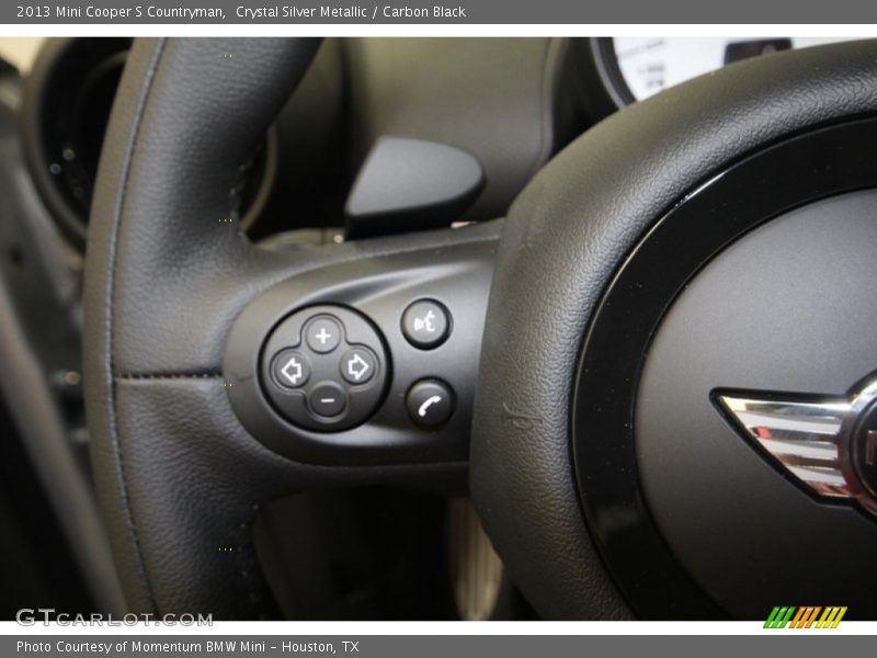 Crystal Silver Metallic / Carbon Black 2013 Mini Cooper S Countryman