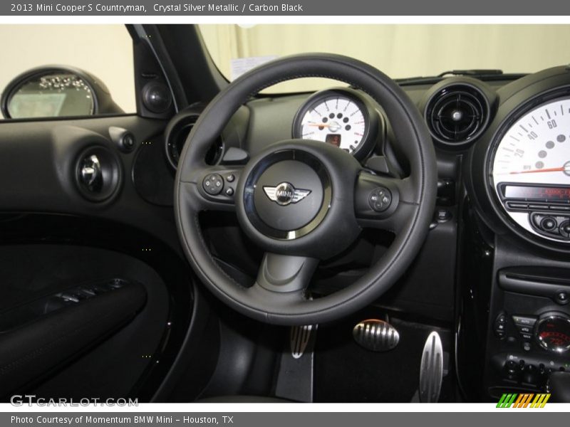 Crystal Silver Metallic / Carbon Black 2013 Mini Cooper S Countryman