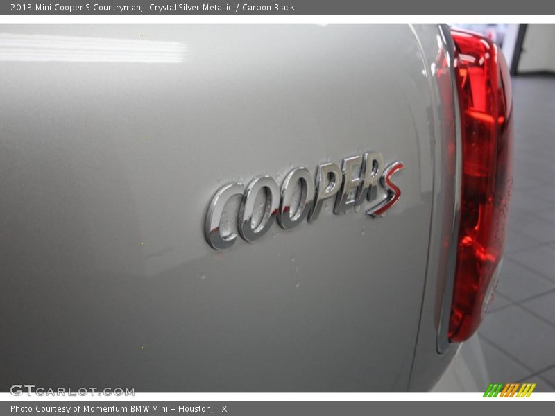 Crystal Silver Metallic / Carbon Black 2013 Mini Cooper S Countryman