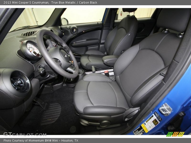 True Blue Metallic / Carbon Black 2013 Mini Cooper S Countryman