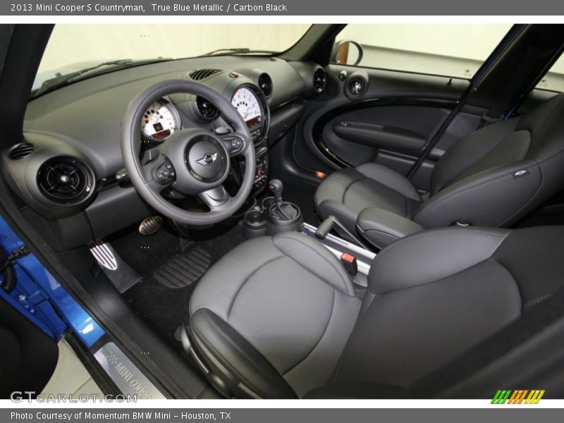 True Blue Metallic / Carbon Black 2013 Mini Cooper S Countryman