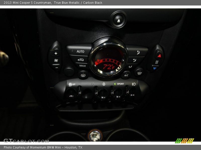 True Blue Metallic / Carbon Black 2013 Mini Cooper S Countryman