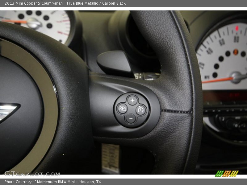True Blue Metallic / Carbon Black 2013 Mini Cooper S Countryman