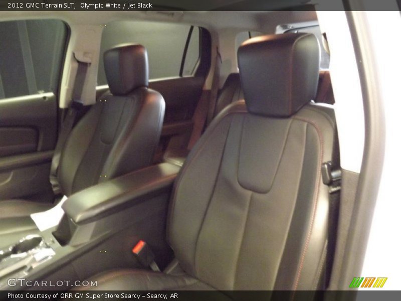 Olympic White / Jet Black 2012 GMC Terrain SLT