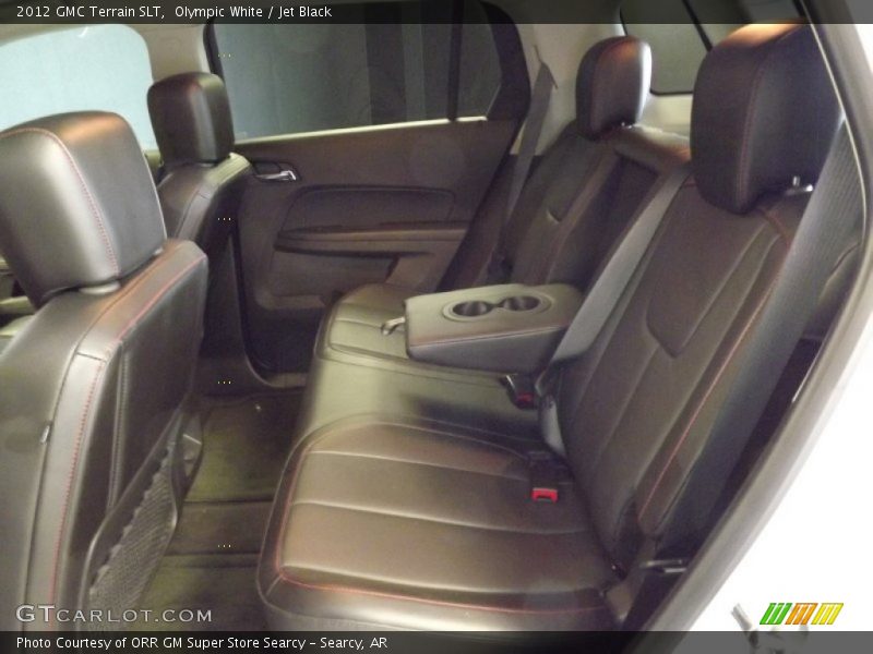 Olympic White / Jet Black 2012 GMC Terrain SLT