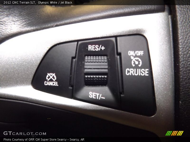 Olympic White / Jet Black 2012 GMC Terrain SLT
