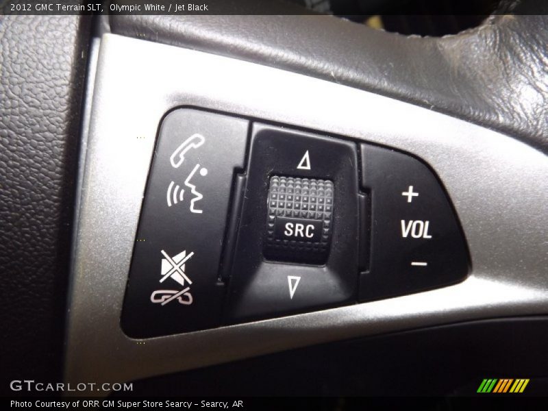 Olympic White / Jet Black 2012 GMC Terrain SLT